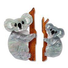 Erstwilder - Among the Eucalyptus Brooch Pair