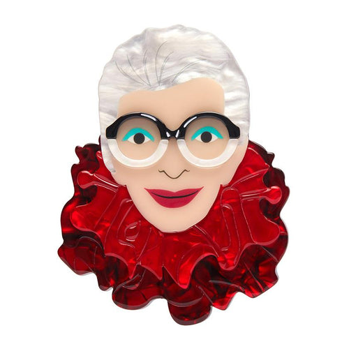 Erstwilder – The Face of Style Iris Brooch