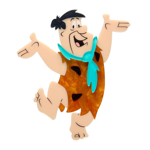 Erstwilder x Hanna Barbera – Fred Flintstone Brooch