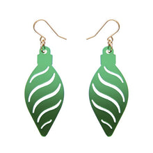 Erstwilder - Long Bauble Drop Earrings - Green