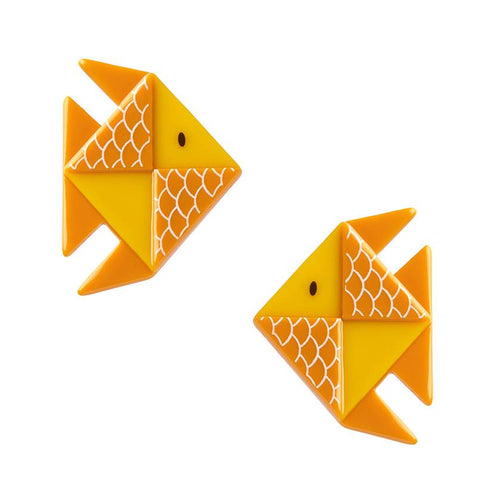 Erstwilder - The Memorable Goldfish Hair Clips Set - 2 Piece