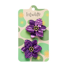 Erstwilder - Chocolate Lily Hair Clips – 2 Piece