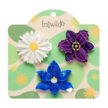 Erstwilder - Assorted Flowers Hair Clips – 3 Piece