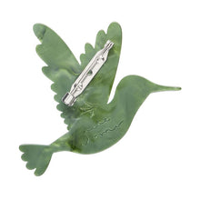 Erstwilder x Pete Cromer - The Riveting Ruby-Throated Hummingbird Brooch