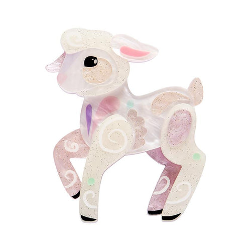 Erstwilder x Pete Cromer – Lottie the Lamb Brooch