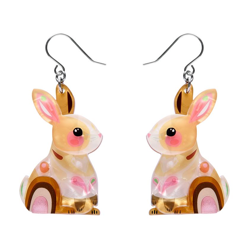Erstwilder x Pete Cromer – Maple the Bunny Drop Earrings