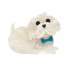 Erstwilder - Marc the Maltese Mini Brooch