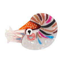 Erstwilder x Pete Cromer - The Cryptic Chambered Nautilus Brooch