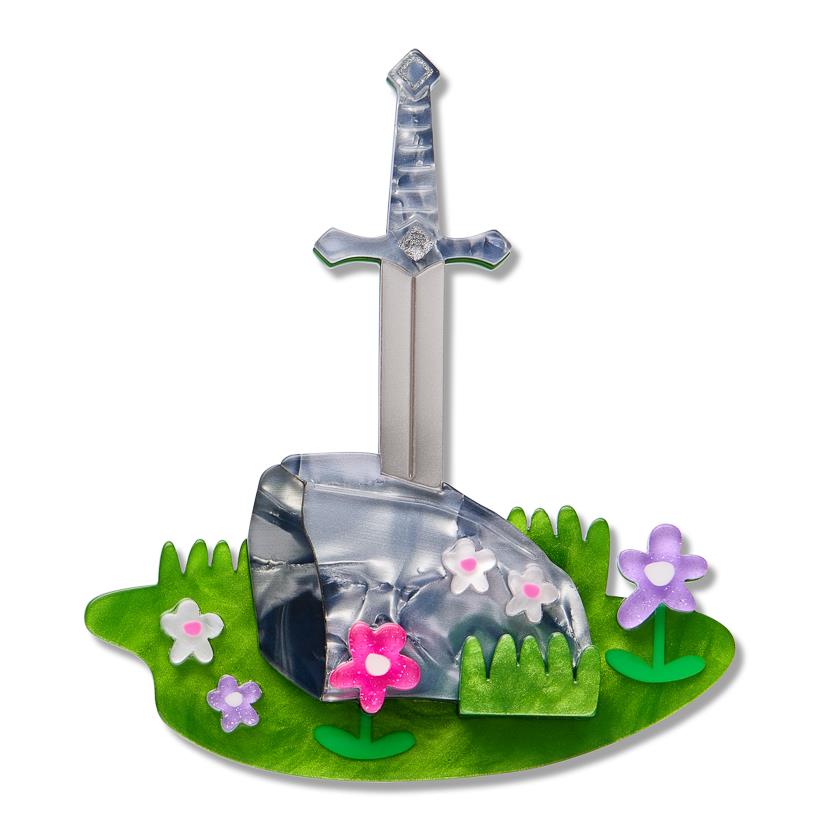 Erstwilder x Pete Cromer - Once and Future Brooch