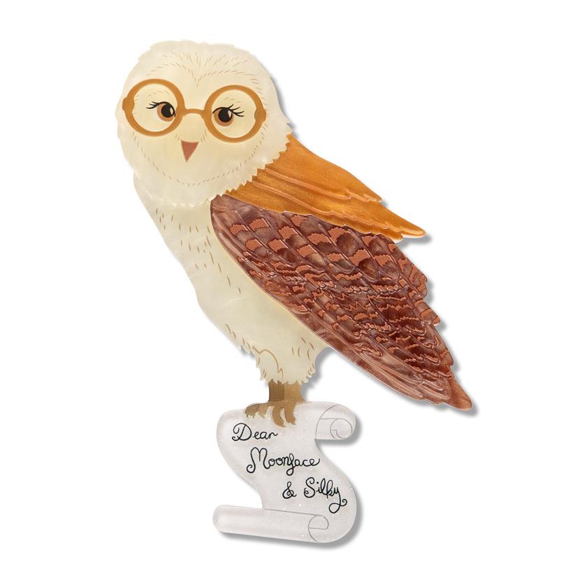 Erstwilder - Barny Owl Brooch