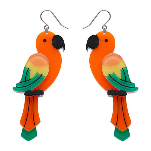 Erstwilder - Pancha’s Parrots Drop Earrings (2025)