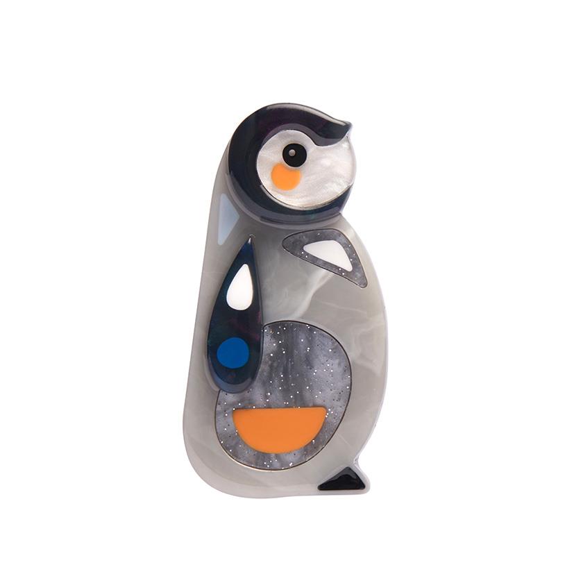 Erstwilder x Pete Cromer - The Promising Penguin Mini Brooch