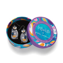 Erstwilder x Pete Cromer - The Promising Penguin Drop Earrings