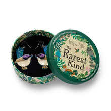 Erstwilder - Purple-Crowned Fairy Wren Drop Earrings