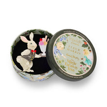 Erstwilder - Rabbit Waiter Brooch