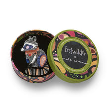Erstwilder x Pete Cromer - The Resourceful Raccoon Brooch