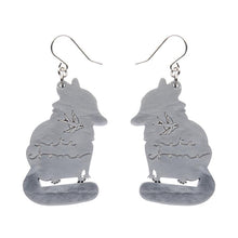 Erstwilder x Pete Cromer - The Resourceful Raccoon Drop Earrings