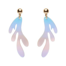 Erstwilder - Reef Coral Drop Earrings – Iridescent