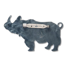 Erstwilder - Javan Rhino Brooch