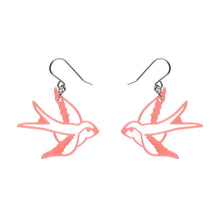 Erstwilder - Swallow Drop Earrings – Pink