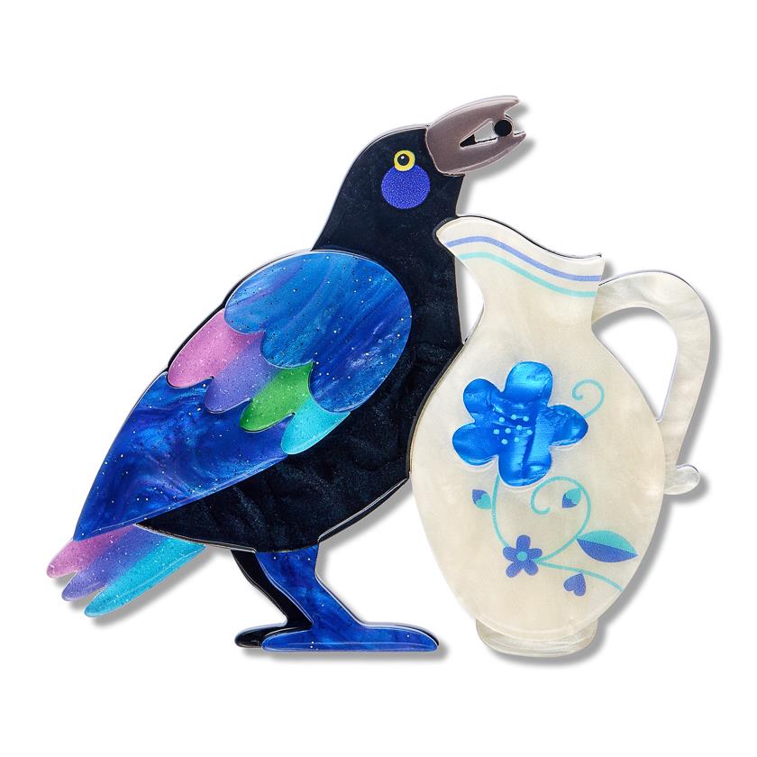 Erstwilder x Pete Cromer - Thirsty Work Brooch