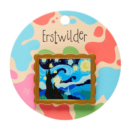 Erstwilder - Van Gogh Simplified Mini Brooch