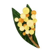 Erstwilder - Golden Wattle Brooch