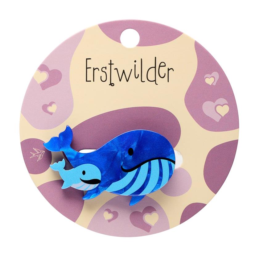 Erstwilder - Whales Simplified Mini Brooch