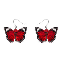 Erstwilder x Jocelyn Proust - Wings Laced in Red Earrings