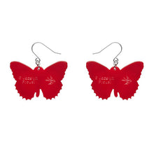 Erstwilder x Jocelyn Proust - Wings Laced in Red Earrings