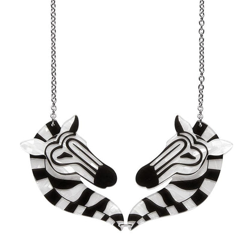 Erstwilder - Zelda the Zany Zebra Necklace (2024)