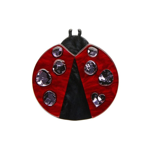 Erstwilder - Lou Lou Ladybug Mini Brooch
