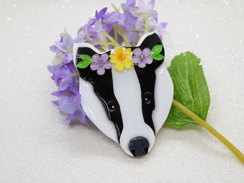 Vera Chan artist collaboration (Pre Order only) - Bronte the Badger brooch