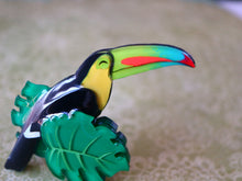 Vera Chan - Happy toucan brooch (Closed beak)