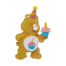 Erstwilder - Birthday Bear's Cake Brooch