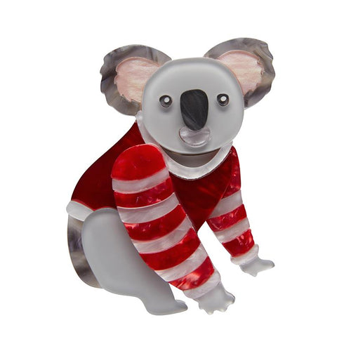 Erstwilder - Comfy Christmas Koala Brooch