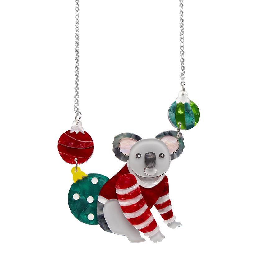 Erstwilder - Comfy Christmas Koala Necklace