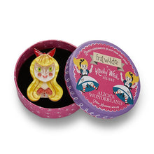 Erstwilder - A Curiouser & Curiouser Alice Brooch