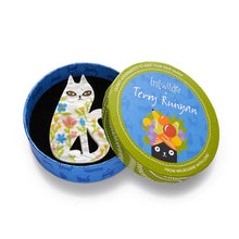 Erstwilder x Terry Runyan - Feline Florescence Brooch