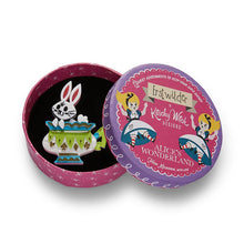 Erstwilder - Follow the White Rabbit Brooch