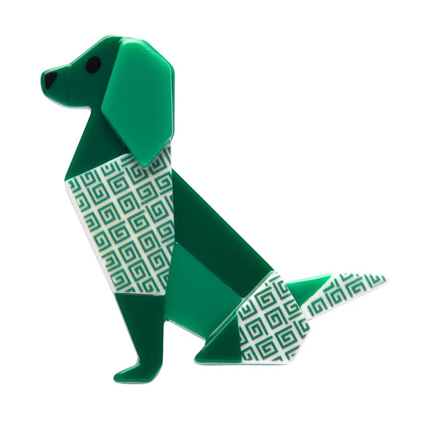 Erstwilder - Give the Dog a Bone Brooch