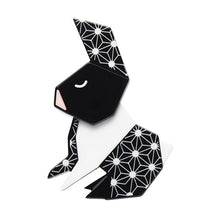 Erstwilder - The Sleeping Rabbit Brooch