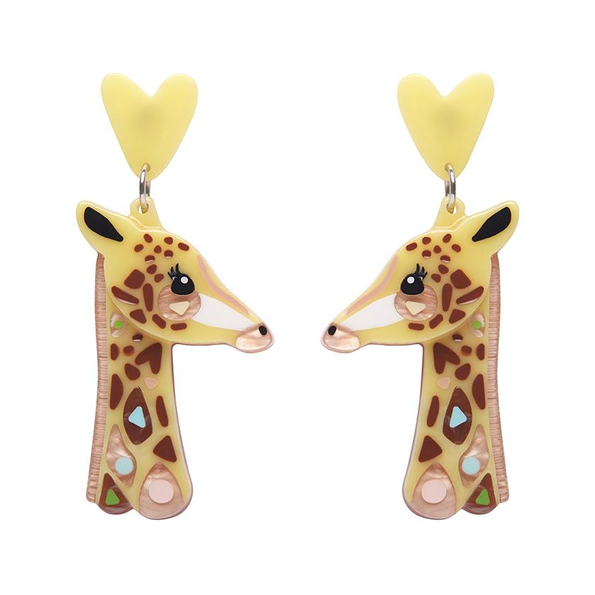 Erstwilder x Pete Cromer - The Genteel Giraffe Earrings