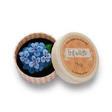 Erstwilder - Heartfelt Hydrangea Mini Brooch