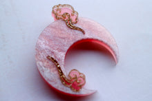Kimchi and Coconut - Pink Moon Brooch (Exclusive collaboration)