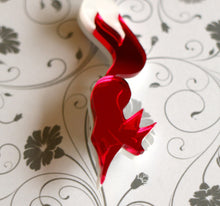 Kimchi and Coconut -  Foxy Brooch