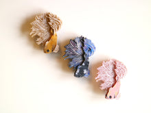 Kimchi and Coconut - Betta Fish Brooch (Pink glitter)