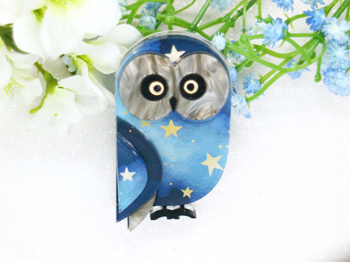 Wintersheart - Harriet the Barn Owl Brooch