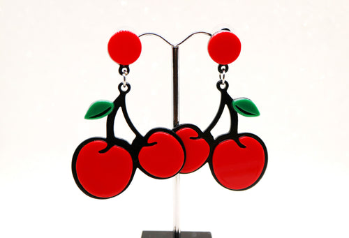 Cherry earrings