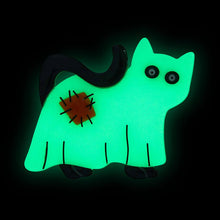 Erstwilder - A Most Ghostly Kitty Brooch